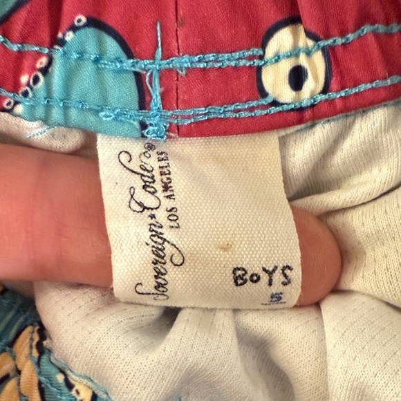 Sovereign Code Blue and Red Pirate Rashguard Set - Picture 2 of 12